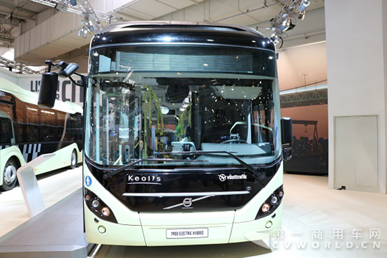 沃尔沃7900electric hybrid公交车