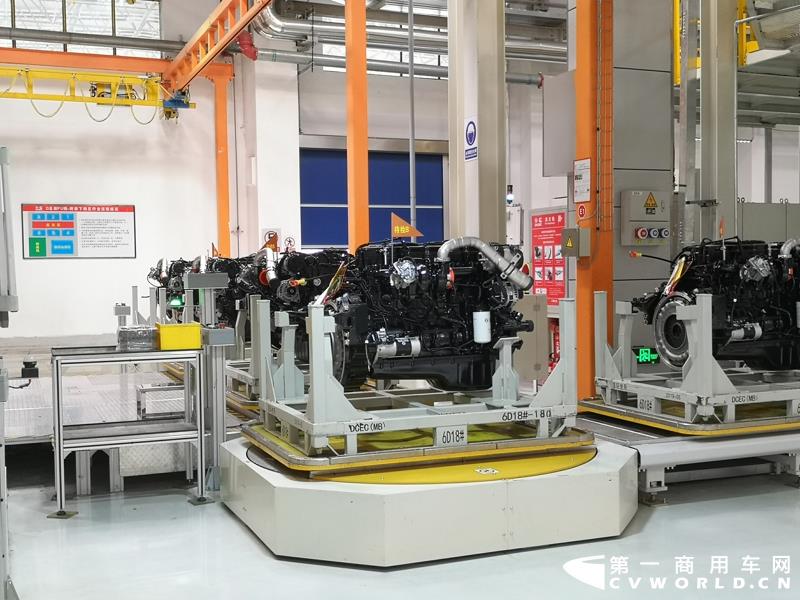 东风康明斯生产线