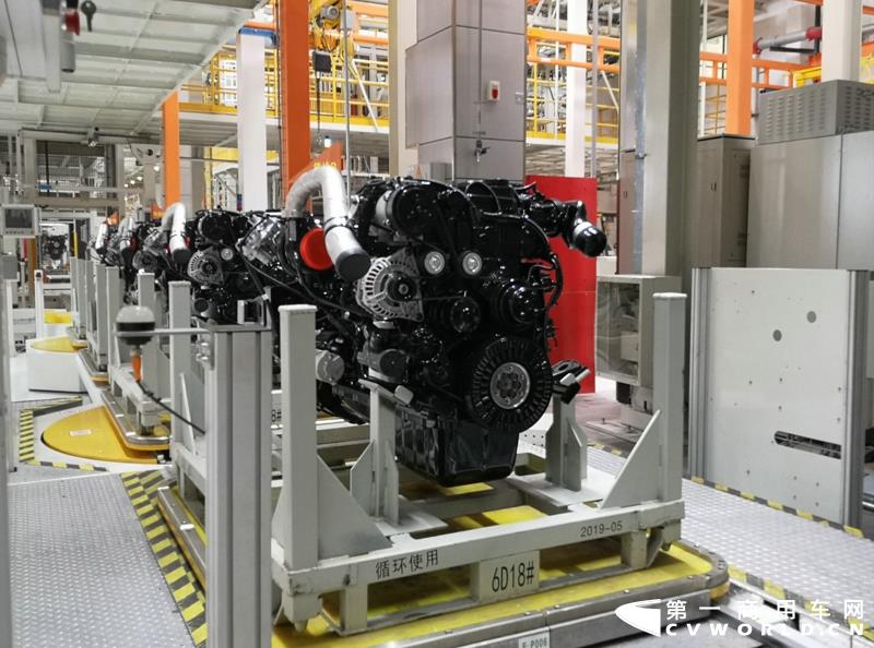 东风康明斯生产线