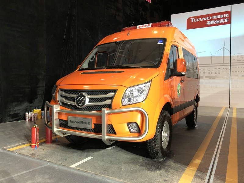 福田图雅诺消防运兵车